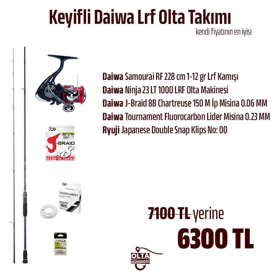 Keyifli Daiwa Lrf Olta Takımı - Hızlı Kargo