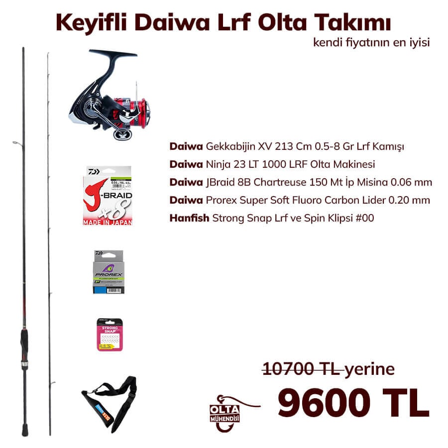 Keyifli Daiwa Lrf Olta Takımı