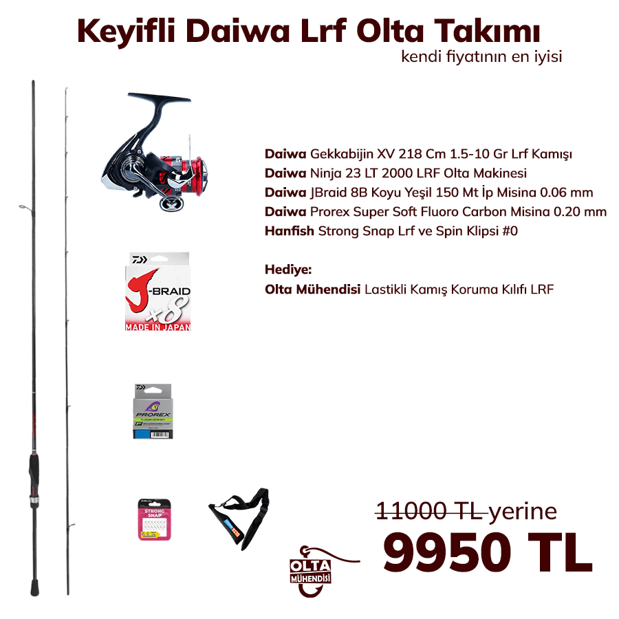 Keyifli Daiwa Lrf Olta Takımı