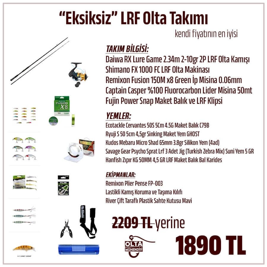Eksiksiz LRF Olta Seti