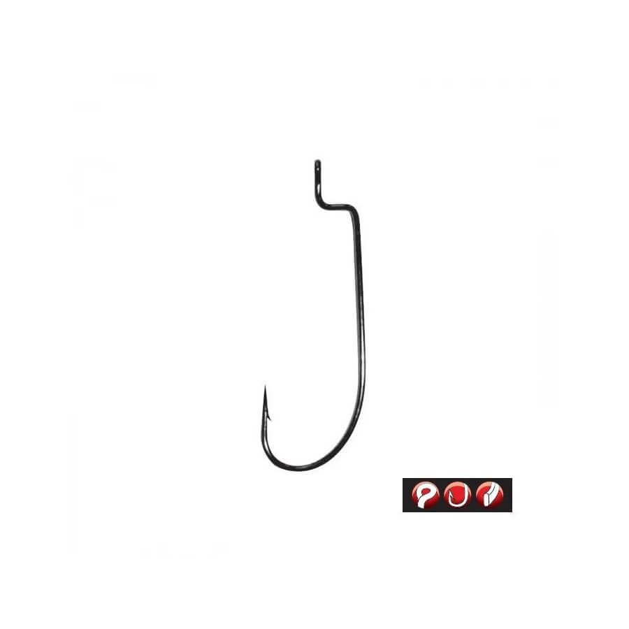 GAMAKATSU Worm 34 Siyah Olta İğnesi