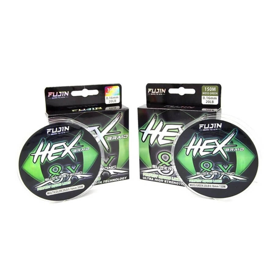 Fujin Hex Braid 8x 300mt Multicolor PE İp Misina