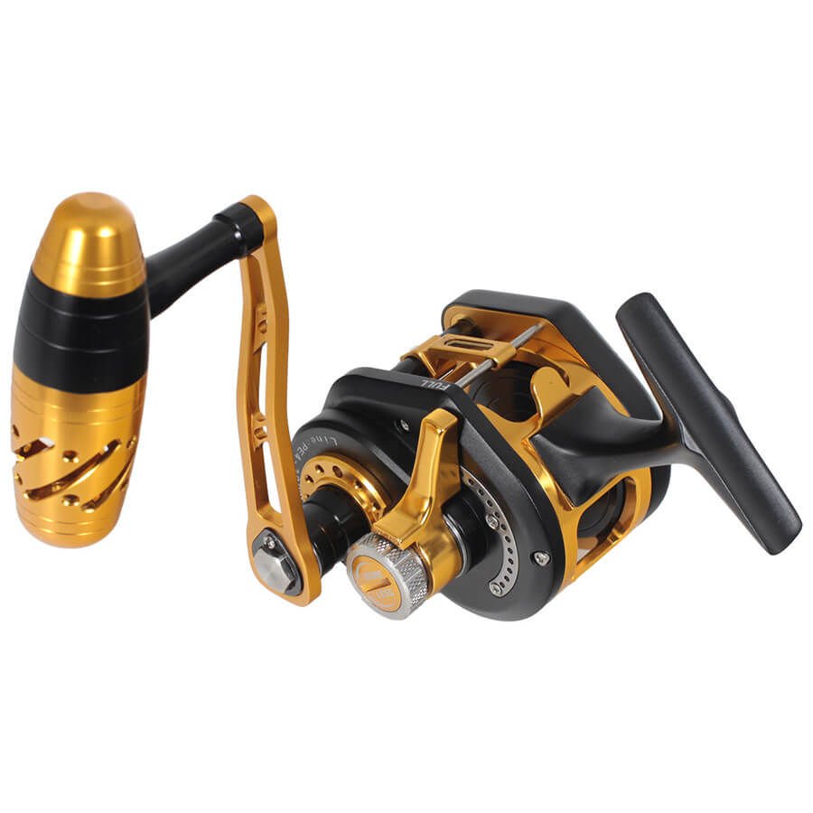 Seabor Hercule 200X-L Black Gold Çıkrık Olta Makinesi - Hızlı Kargo