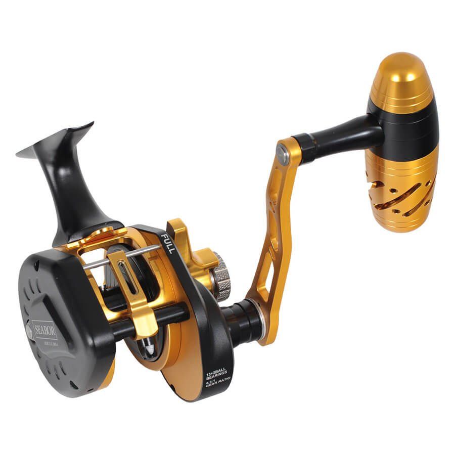 Seabor Hercule 300X-L Black Gold Çıkrık Olta Makinesi