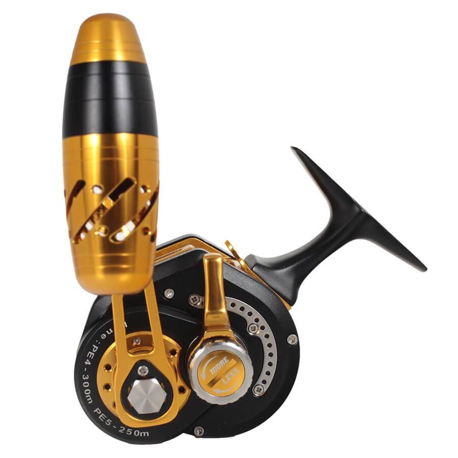 Seabor Hercule 300X-L Black Gold Çıkrık Olta Makinesi
