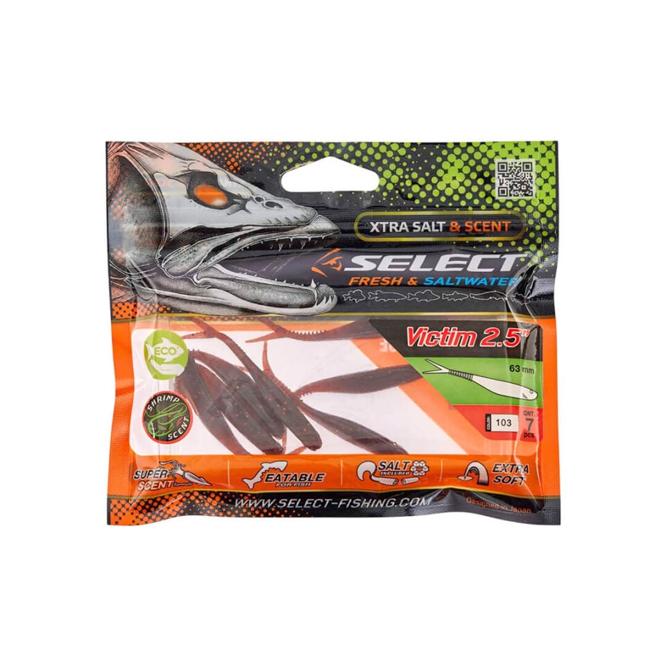Select Victim V-Tail 2.5'' 6.3 Cm Silikon Yem