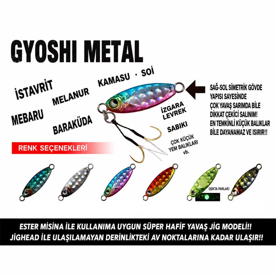 Rudie’s Gyoshi Metal 2 Gr Jig Yem