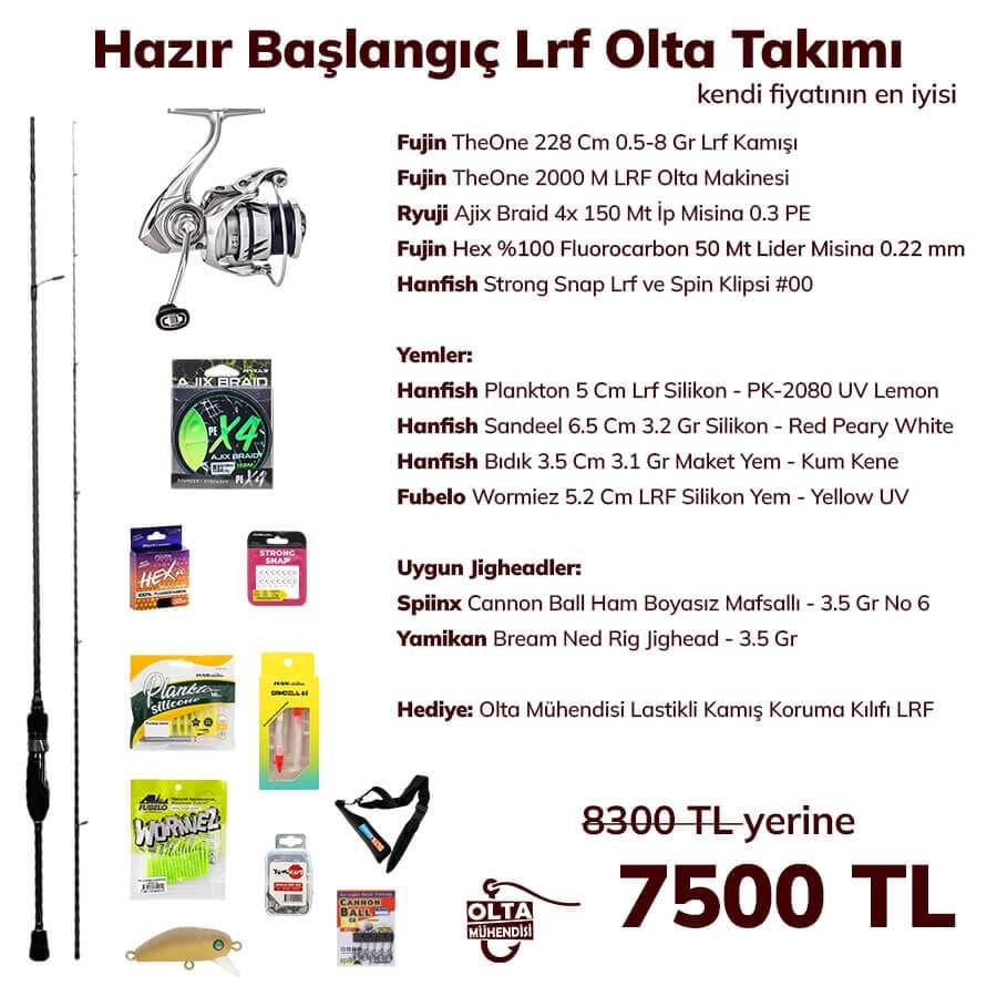 Hazır Başlangıç Lrf Olta Takımı