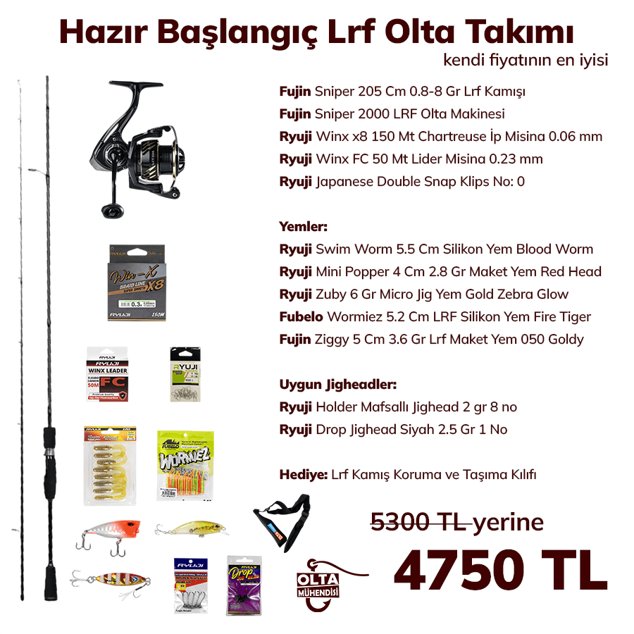 Hazır Başlangıç Lrf Olta Takımı