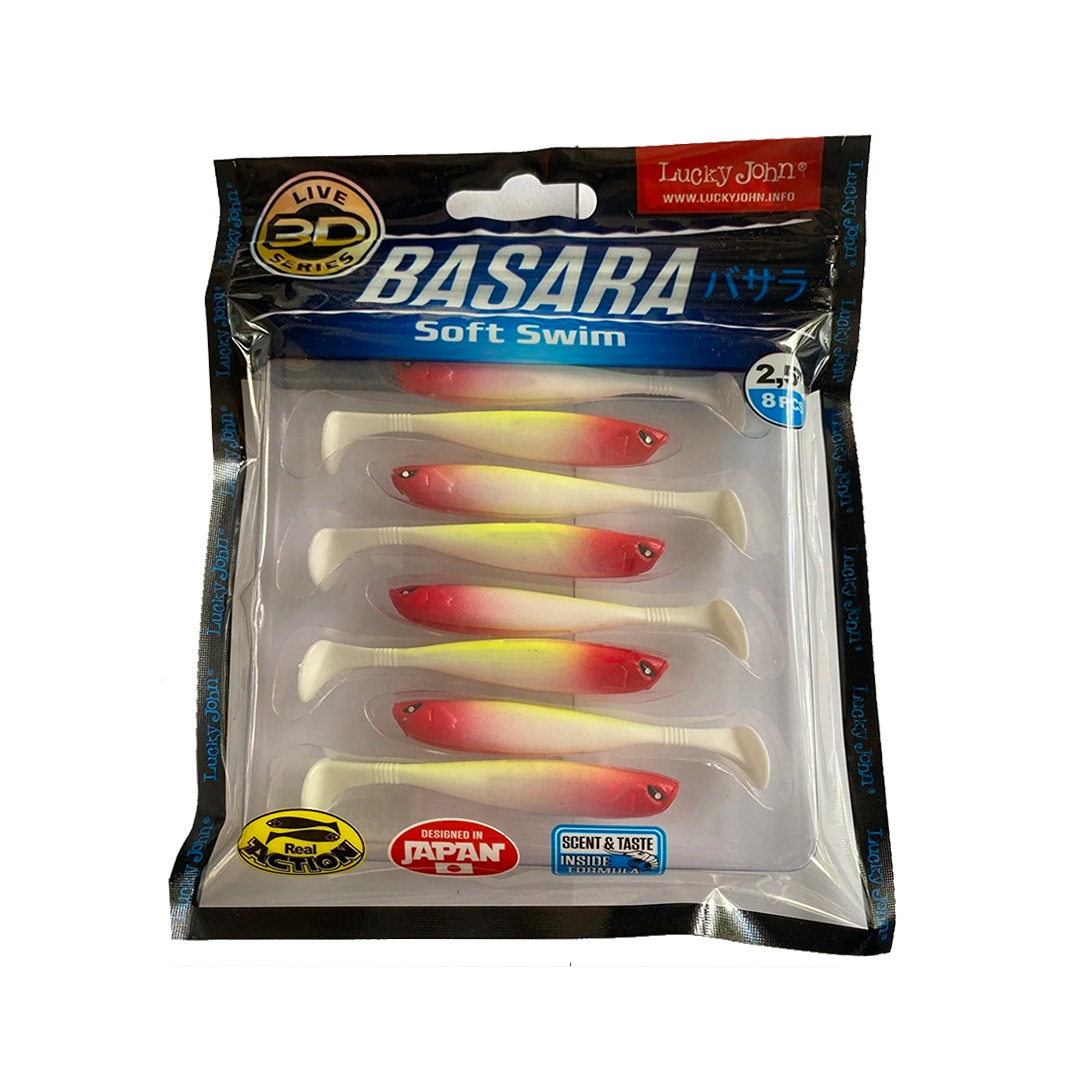 Lucky John Basara 3D Soft Swim 2.5'' (6.35 Cm) - TR005