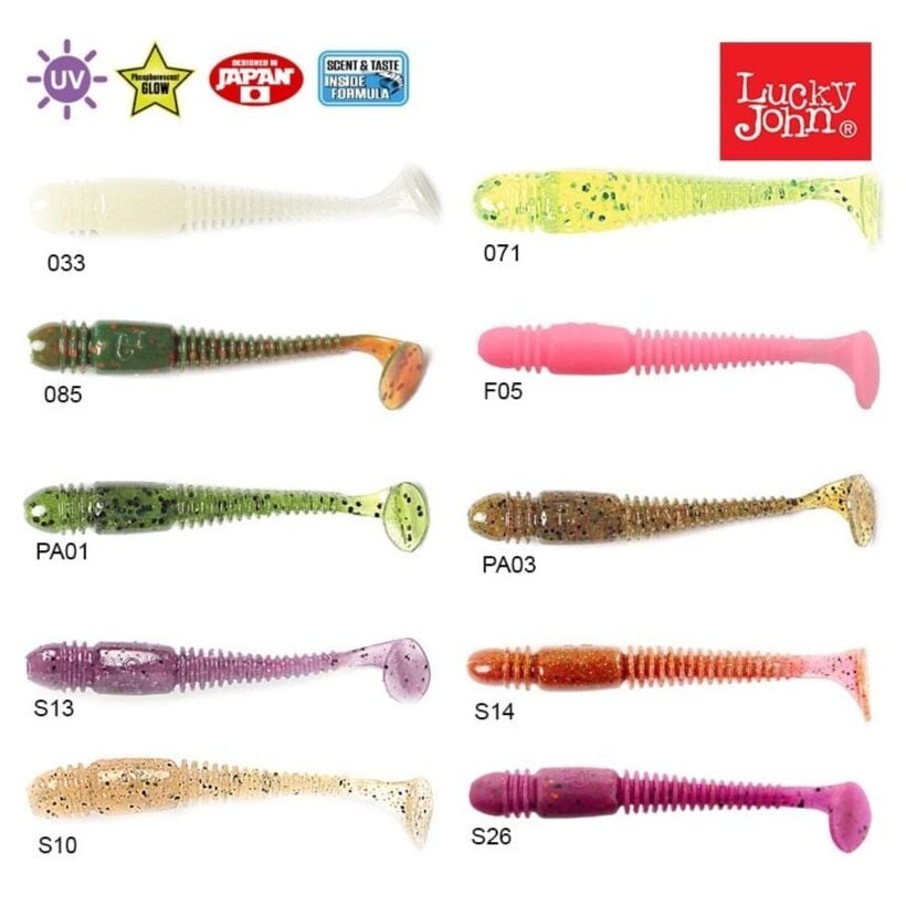 Lucky John Tioga 2'' (5.1 cm) Silikon Yem