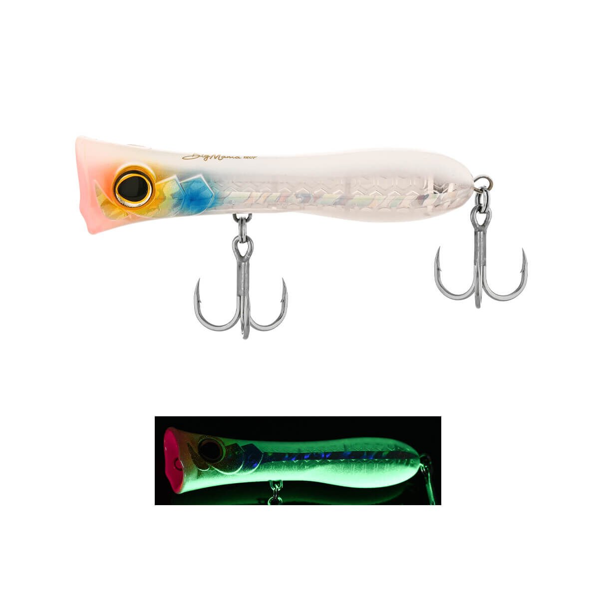 Fujin Big Mama 12 Cm 31 Gr Maket Yem 268 Crystal Lumo Anchovy