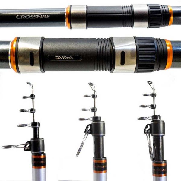Daiwa Crossfire 420 cm 100-250 gr Teleskopik Surf Kamışı