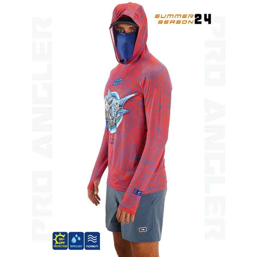Fujin Rolla S24 Buff&Hoodie Swordfish Red