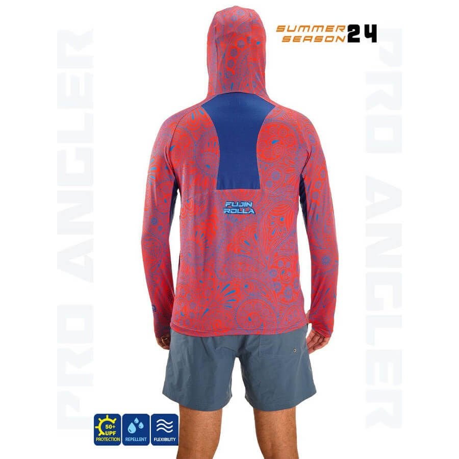 Fujin Rolla S24 Buff&Hoodie Swordfish Red