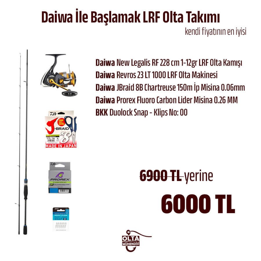 Daiwa İle Başlamak LRF Olta Takımı