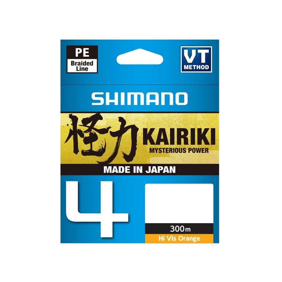 Shimano Kairiki 4x Turuncu 300m İp Misina - Hızlı Kargo