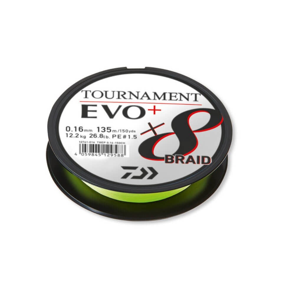 Daiwa Tournament EVO+ 8B 135 Mt. Chartreuse İp Misina