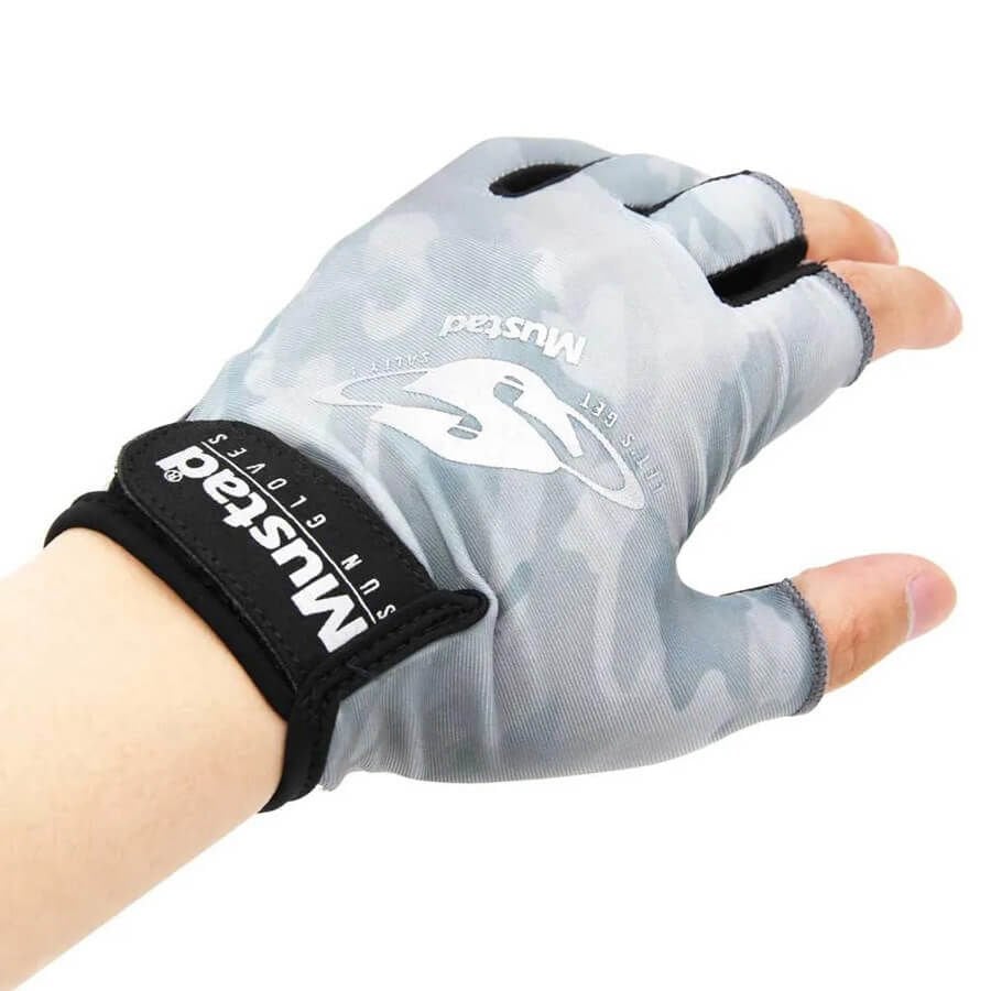 Mustad UV Korumalı Balıkçı Eldiveni