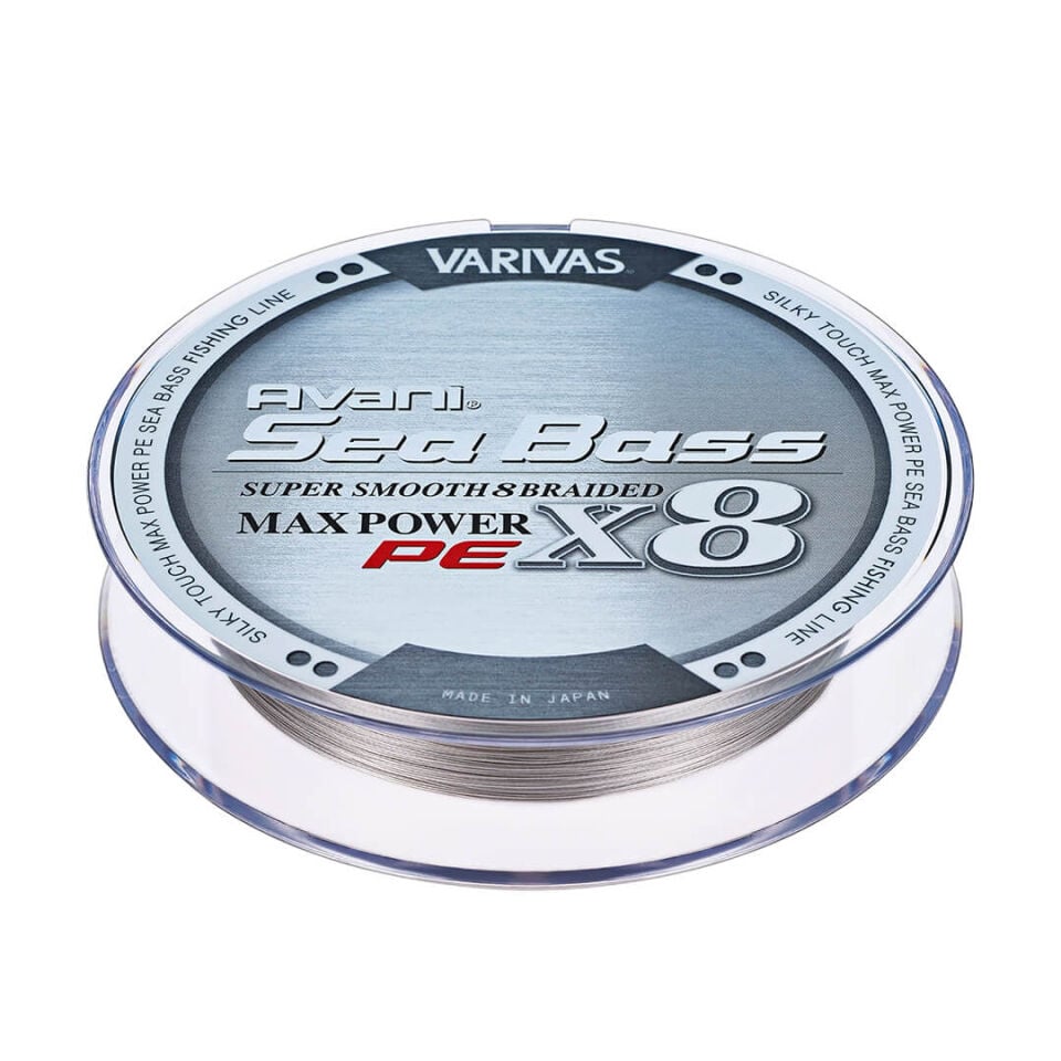 Varivas Avani Sea Bass Max Power PE 8x 150 Mt Stealth Gray İp Misina