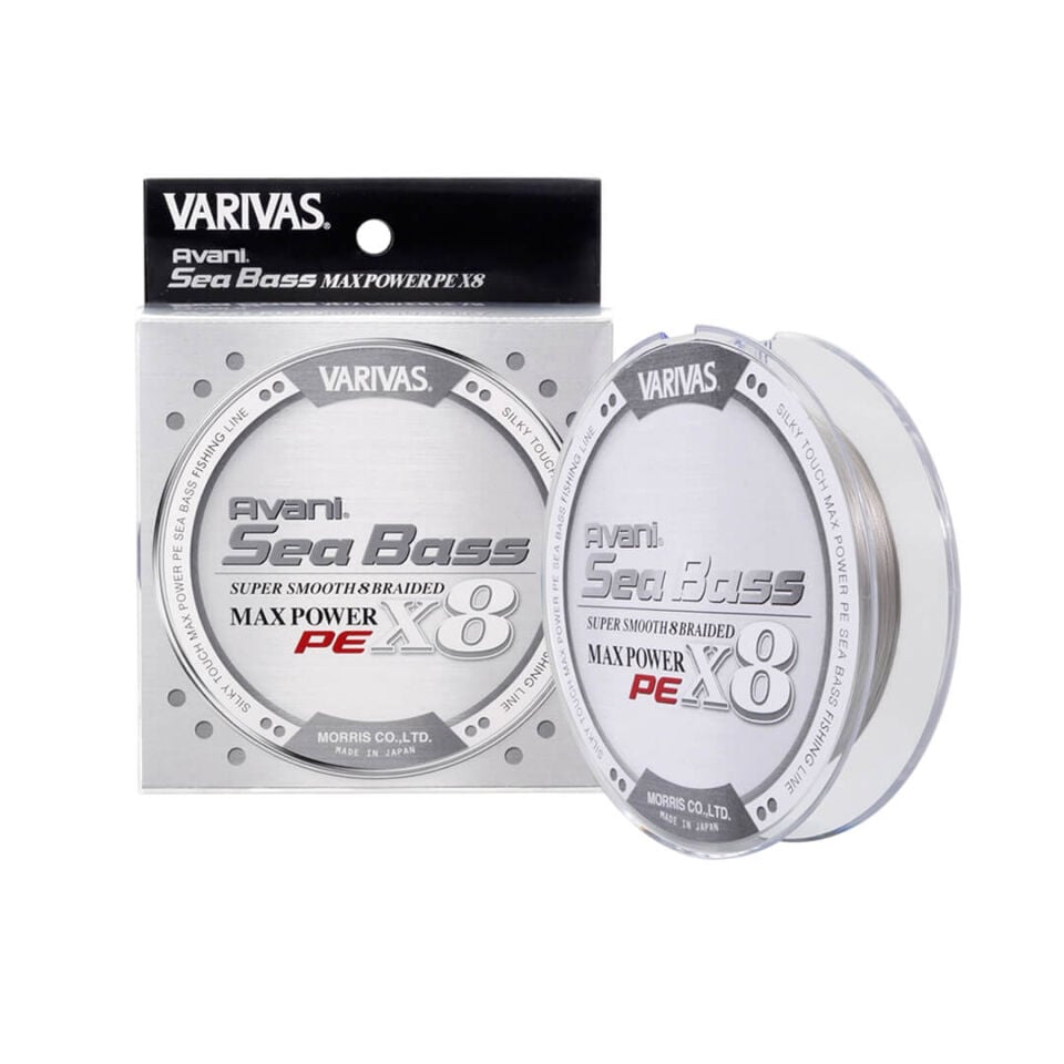 Varivas Avani Sea Bass Max Power PE 8x 150 Mt Stealth Gray İp Misina