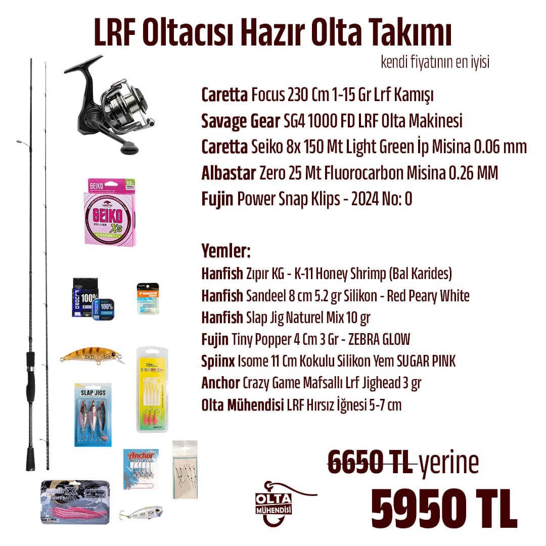 LRF Oltacısı Hazır Olta Takımı