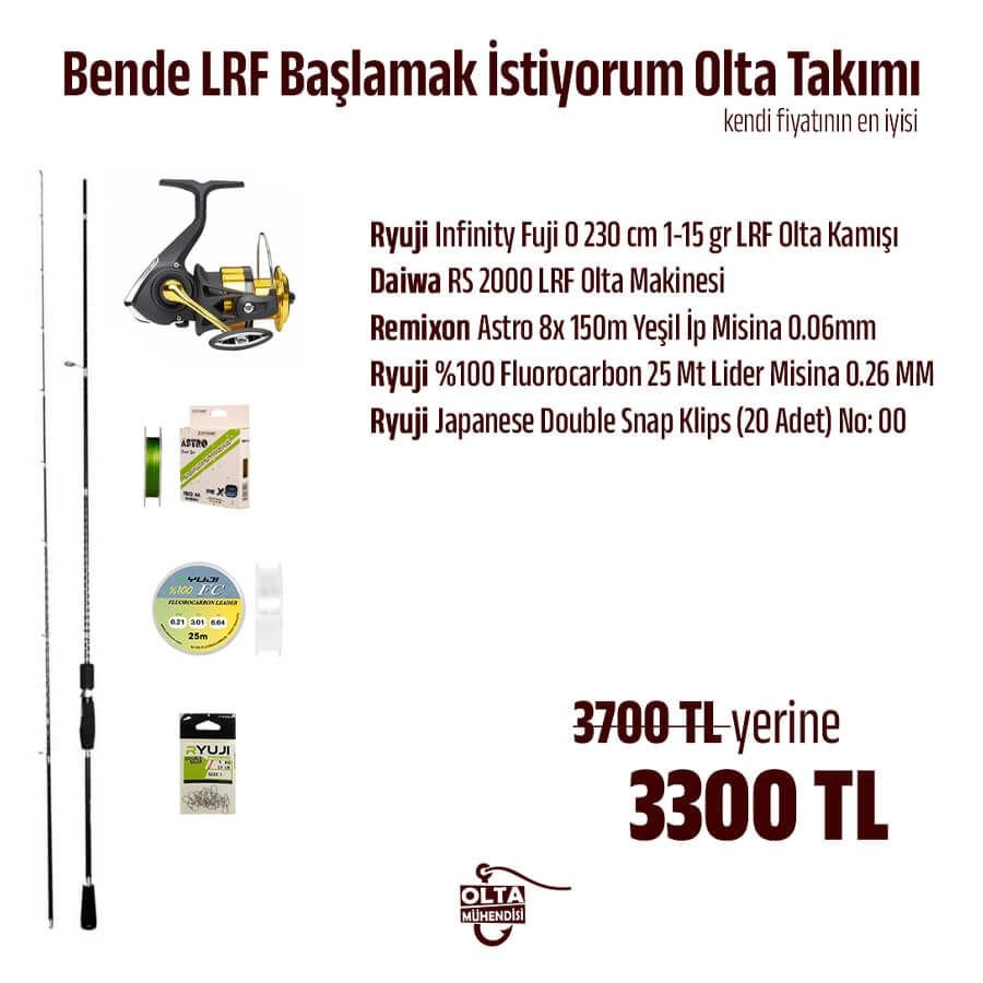 Bende LRF Başlamak İstiyorum Olta Takımı