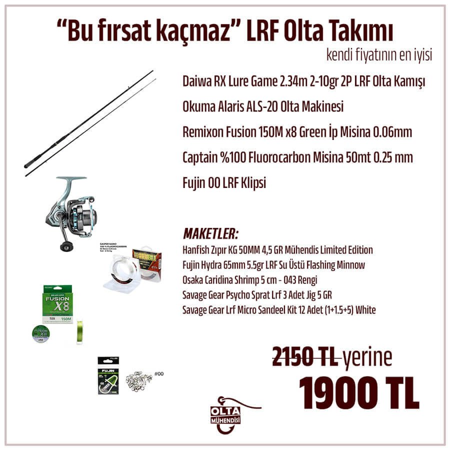 Bu Fırsat Kaçmaz LRF Olta Seti