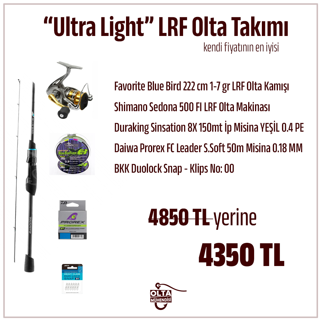 Ultra Light LRF Olta Takımı