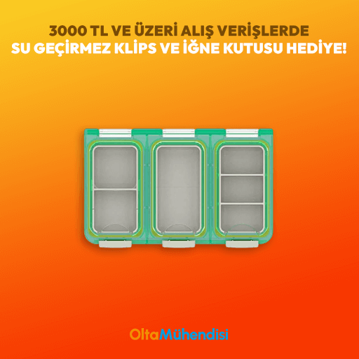 Mebao MK-123 Su Geçirmez Klips ve İğne Kutusu HEDİ