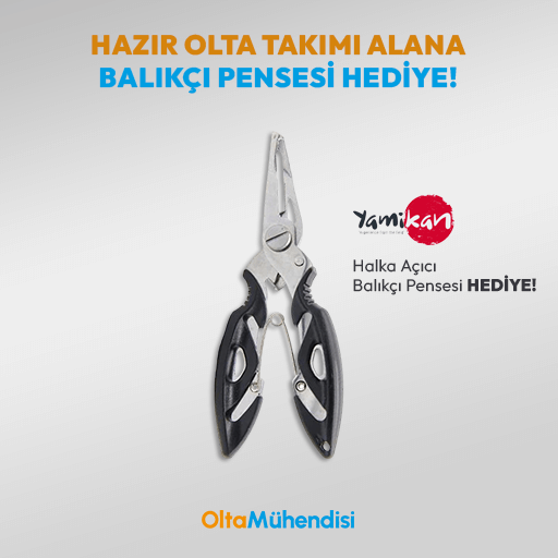 Olta Takımı Alana Balıkçı Pensesi Hediye!