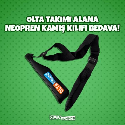 Olta Takımı Alana Kamış Koruma Kılıfı Bedava!