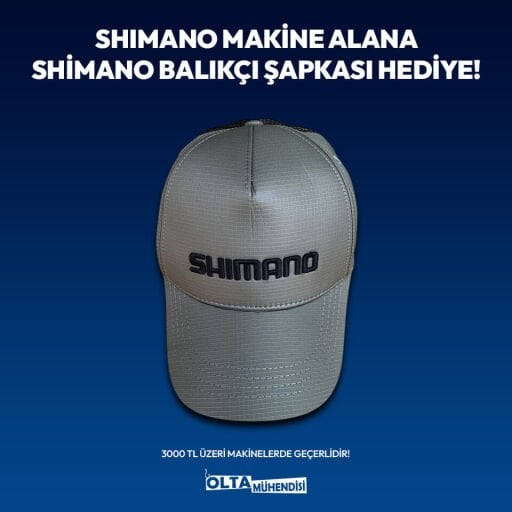 Shimano Balıkçı Şapkası HEDİYE!