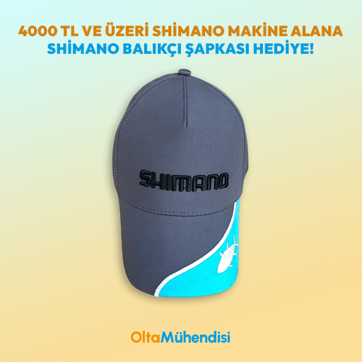 Shimano Balıkçı Şapkası HEDİYE!