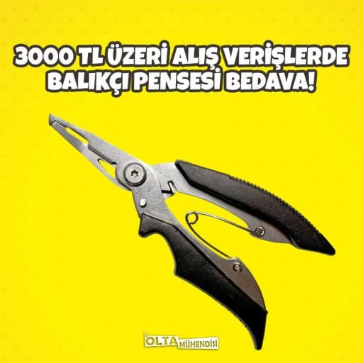 Shufa Balıkçı Pensesi Hediyesi Kazan!