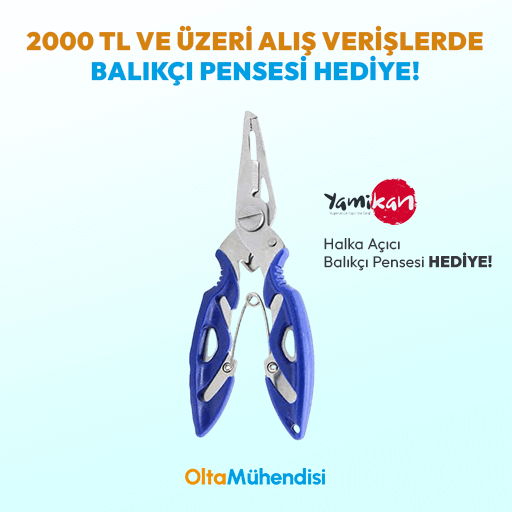 Yamikan Halka Açıcı Mavi Balıkçı Pensesi