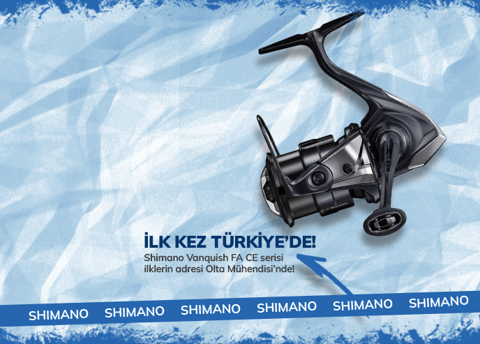 Shimano <br> Vanquish FA CE <br> Stokta!