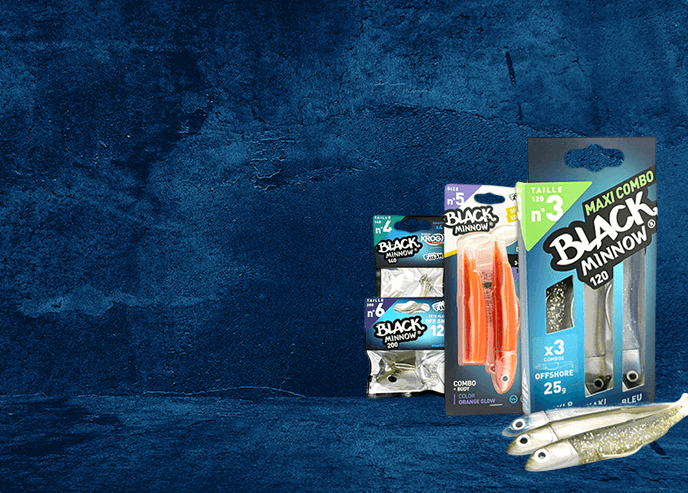 Fiiish <br> Black Minnow <br> Stokta!