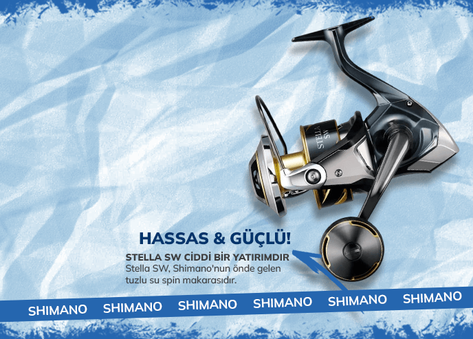 Shimano <br> Stella 25 SW D <br> Stokta!